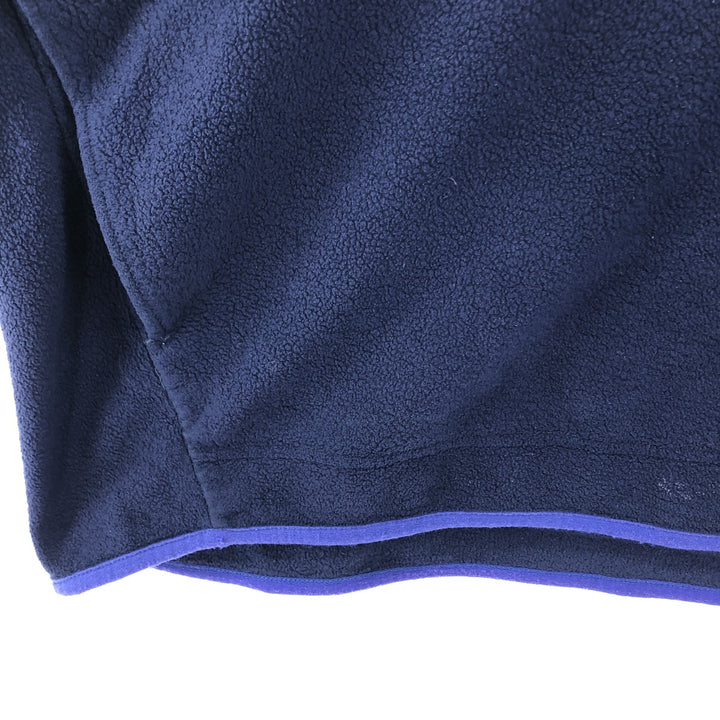 90'S Patagonia Synchilla 25735FA99 Half-Zip Fleece Pullover, Men's Size L, Vintage polyester navy blue type Vintage Second Hand