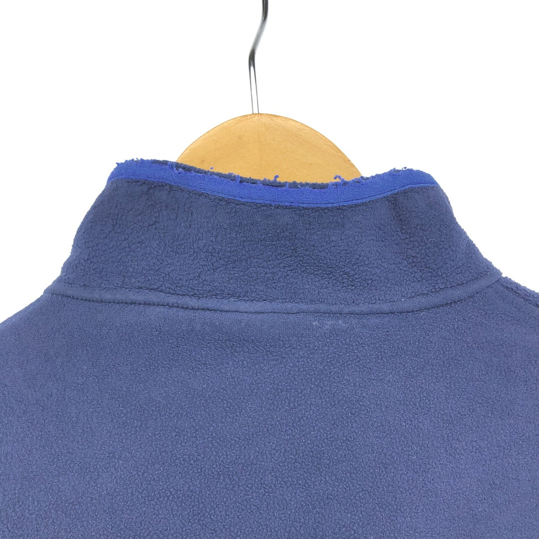 90'S Patagonia Synchilla 25735FA99 Half-Zip Fleece Pullover, Men's Size L, Vintage polyester navy blue type Vintage Second Hand