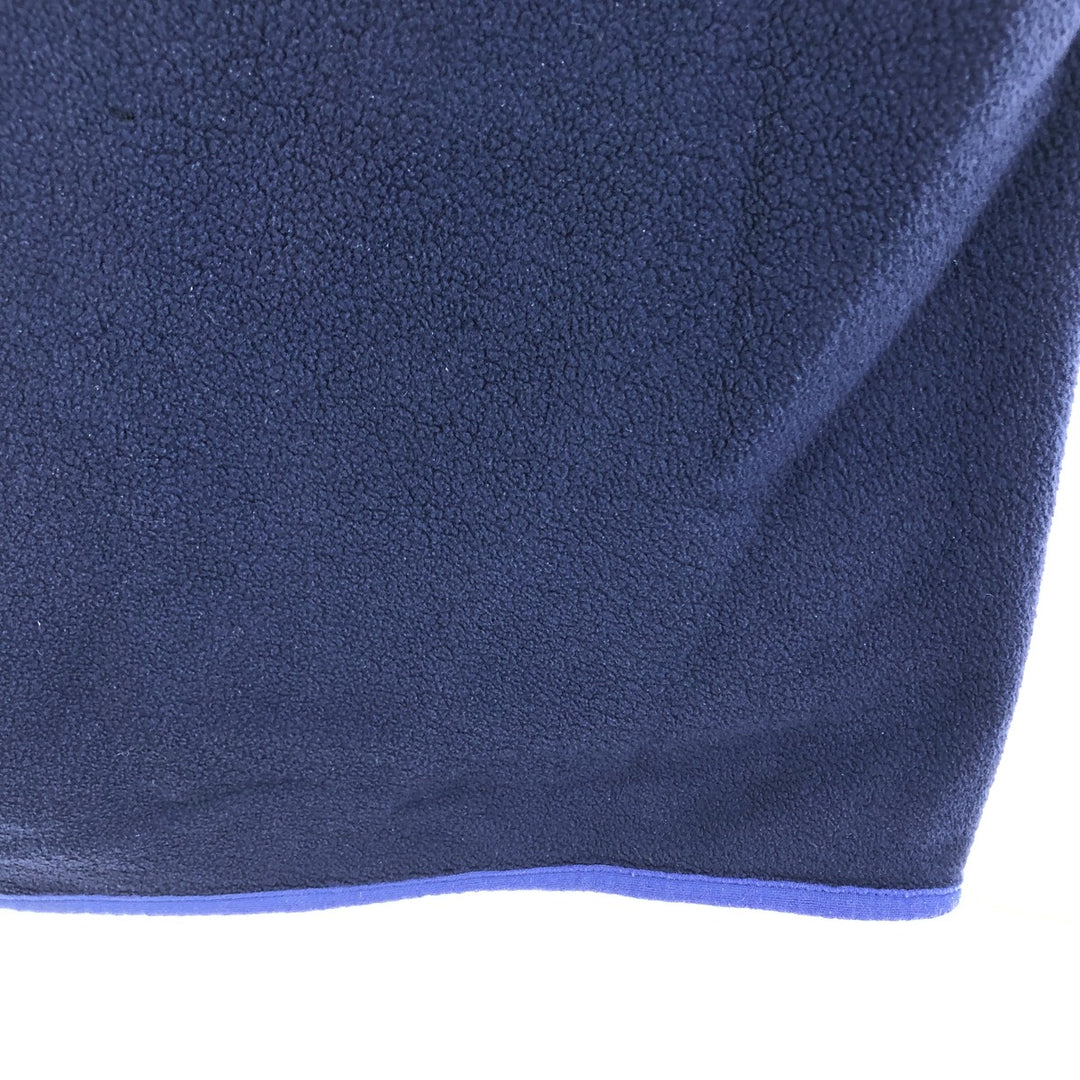 90'S Patagonia Synchilla 25735FA99 Half-Zip Fleece Pullover, Men's Size L, Vintage polyester navy blue type Vintage Second Hand