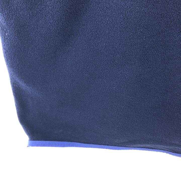 90'S Patagonia Synchilla 25735FA99 Half-Zip Fleece Pullover, Men's Size L, Vintage polyester navy blue type Vintage Second Hand