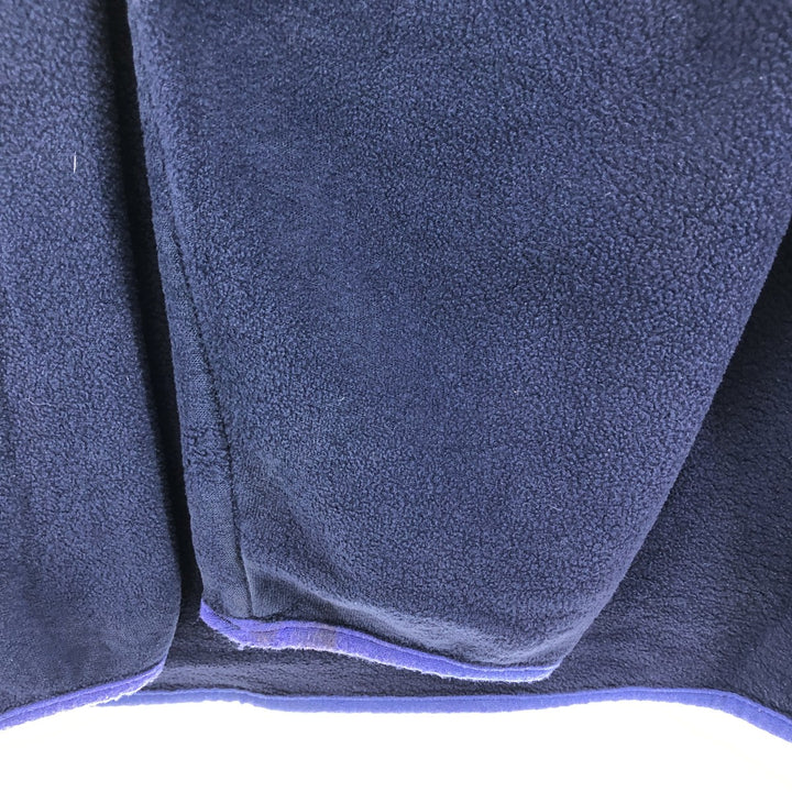 90'S Patagonia Synchilla 25735FA99 Half-Zip Fleece Pullover, Men's Size L, Vintage polyester navy blue type Vintage Second Hand