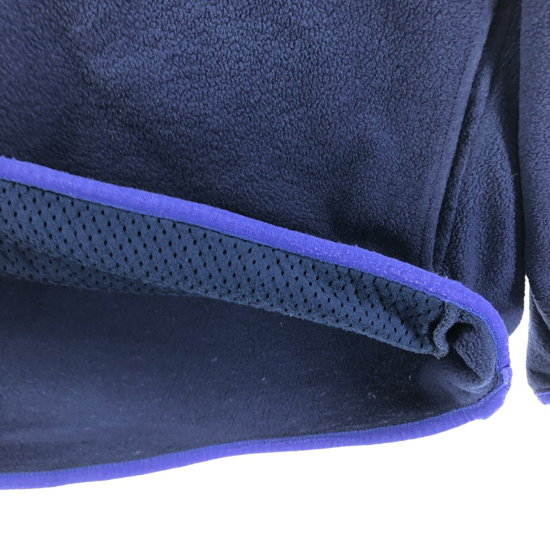 90'S Patagonia Synchilla 25735FA99 Half-Zip Fleece Pullover, Men's Size L, Vintage polyester navy blue type Vintage Second Hand