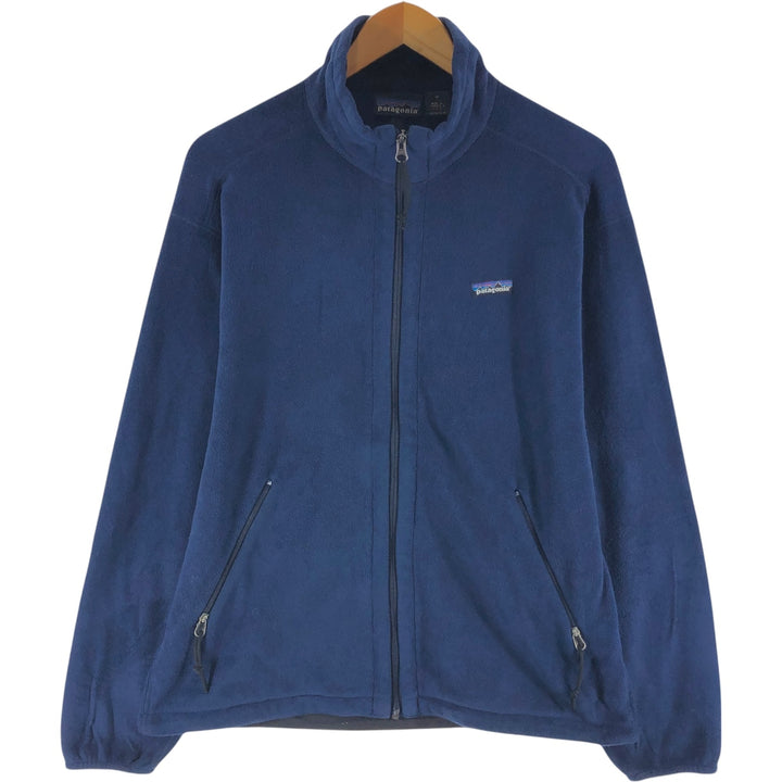 00'S Patagonia Windproof Jacket 25322FA00 Fleece Jacket Made in USA Men's M Size polyester navy blue type Vintage Second Hand