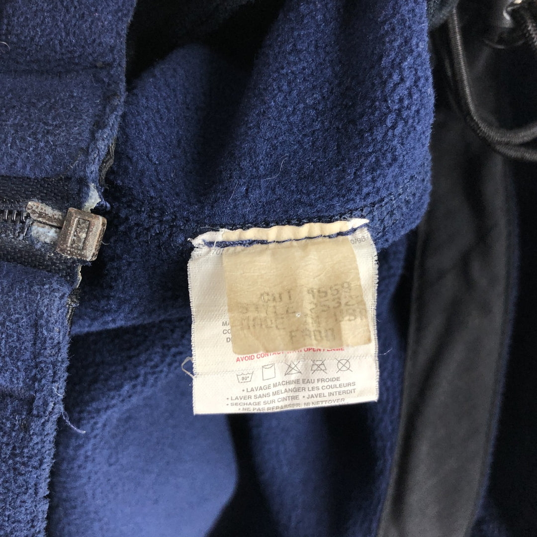 00'S Patagonia Windproof Jacket 25322FA00 Fleece Jacket Made in USA Men's M Size polyester navy blue type Vintage Second Hand