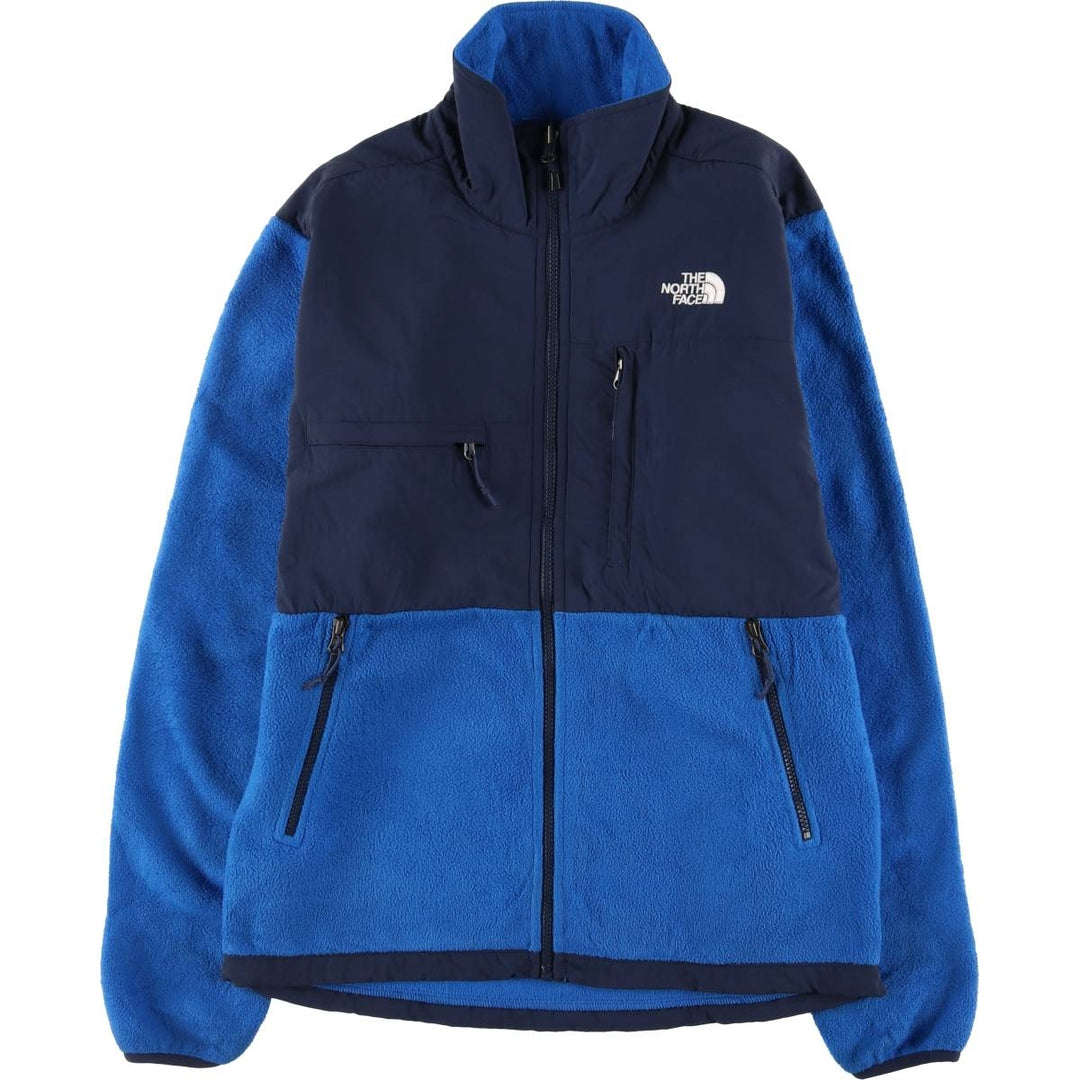 THE NORTH FACE Denali Jacket, Nylon x Fleece Jacket, Men's S Size recycled polyester blue type Vintage Second Hand