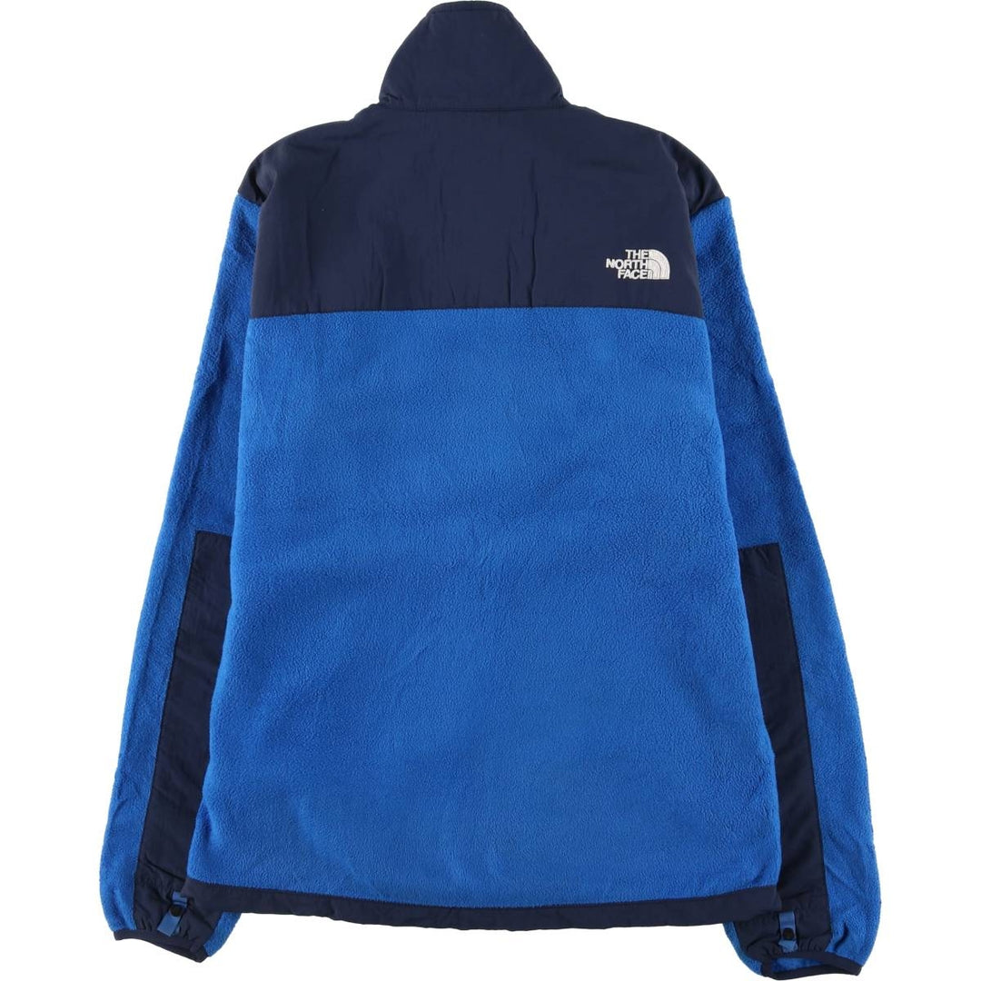 THE NORTH FACE Denali Jacket, Nylon x Fleece Jacket, Men's S Size recycled polyester blue type Vintage Second Hand