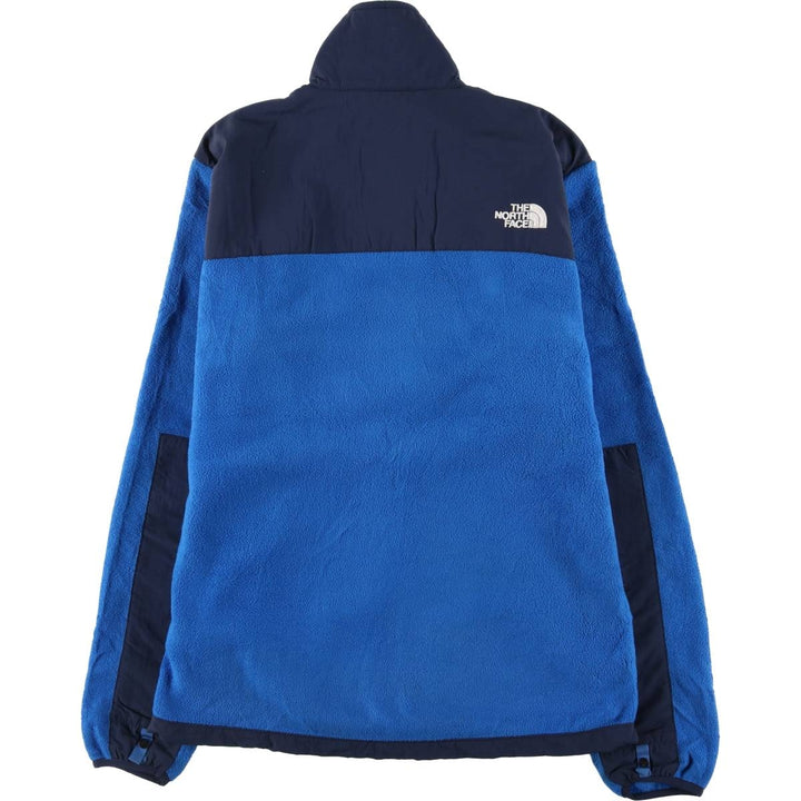 THE NORTH FACE Denali Jacket, Nylon x Fleece Jacket, Men's S Size recycled polyester blue type Vintage Second Hand