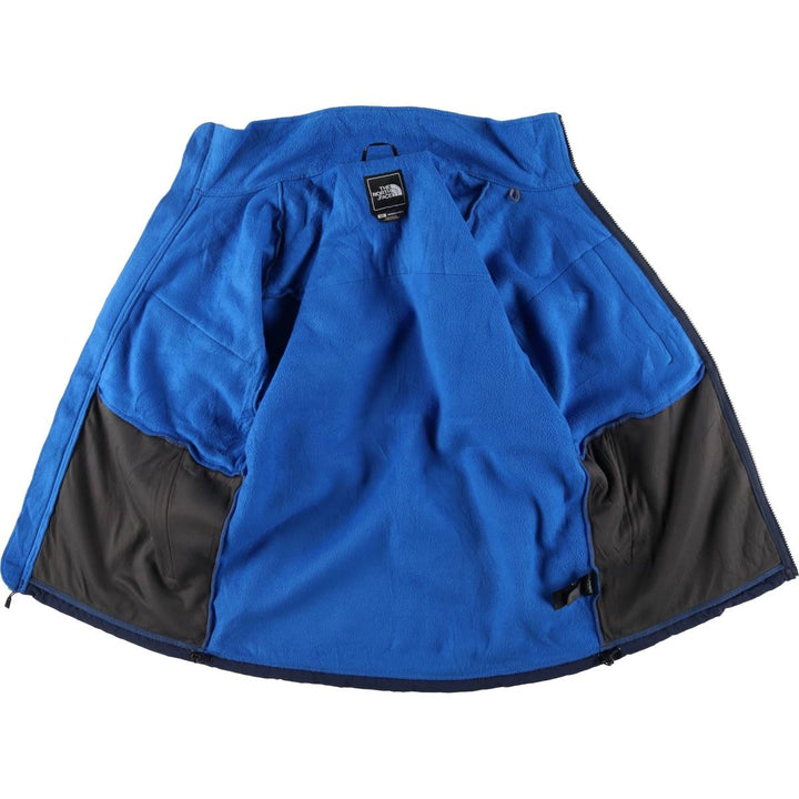THE NORTH FACE Denali Jacket, Nylon x Fleece Jacket, Men's S Size recycled polyester blue type Vintage Second Hand