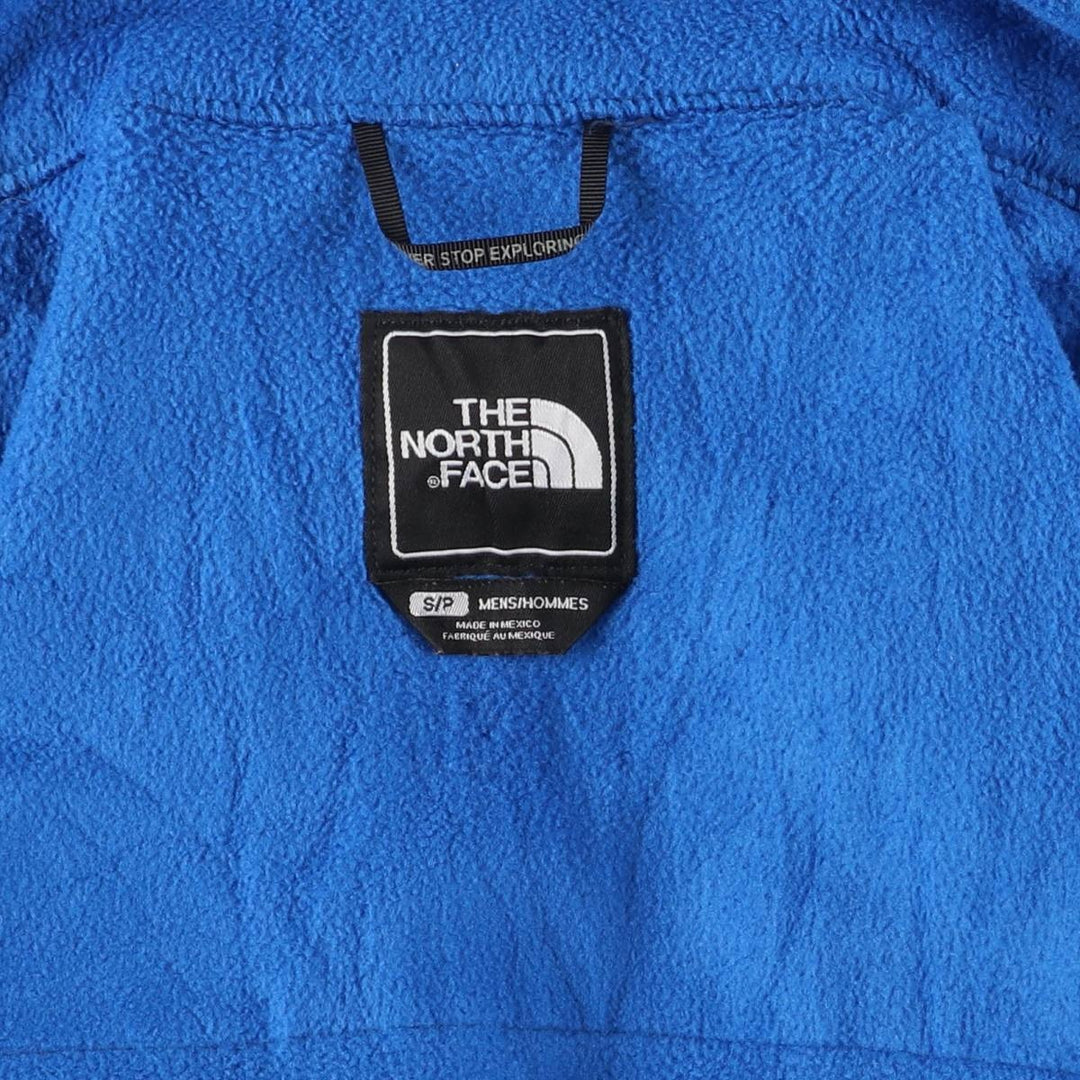 THE NORTH FACE Denali Jacket, Nylon x Fleece Jacket, Men's S Size recycled polyester blue type Vintage Second Hand