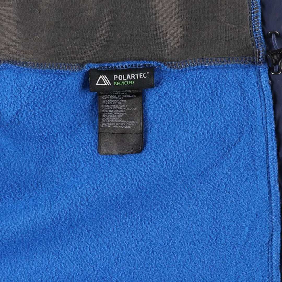 THE NORTH FACE Denali Jacket, Nylon x Fleece Jacket, Men's S Size recycled polyester blue type Vintage Second Hand