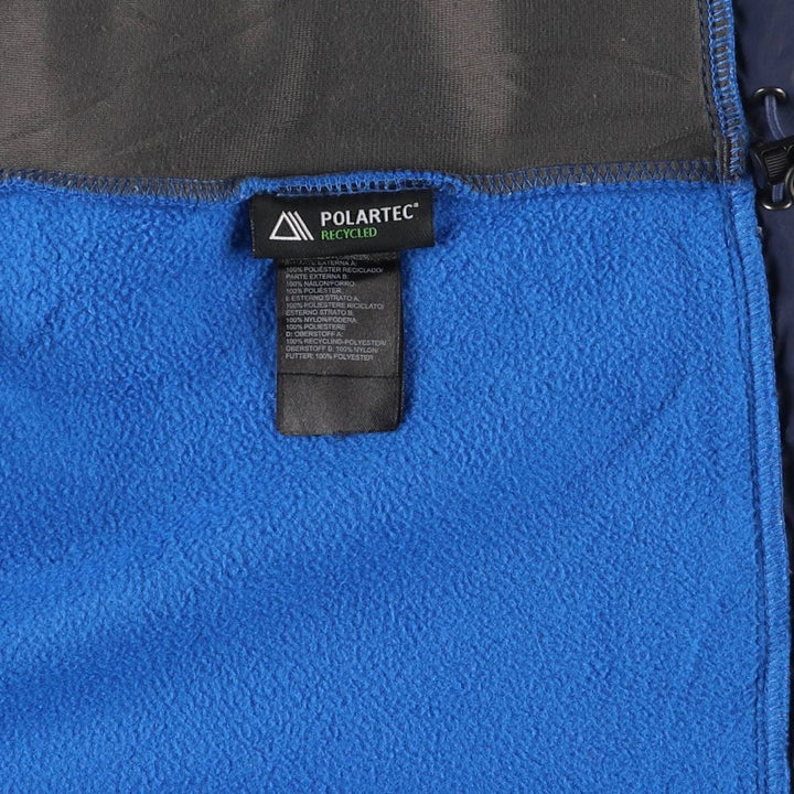 THE NORTH FACE Denali Jacket, Nylon x Fleece Jacket, Men's S Size recycled polyester blue type Vintage Second Hand