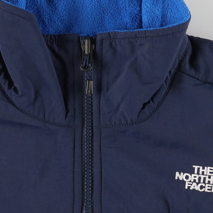 THE NORTH FACE Denali Jacket, Nylon x Fleece Jacket, Men's S Size recycled polyester blue type Vintage Second Hand