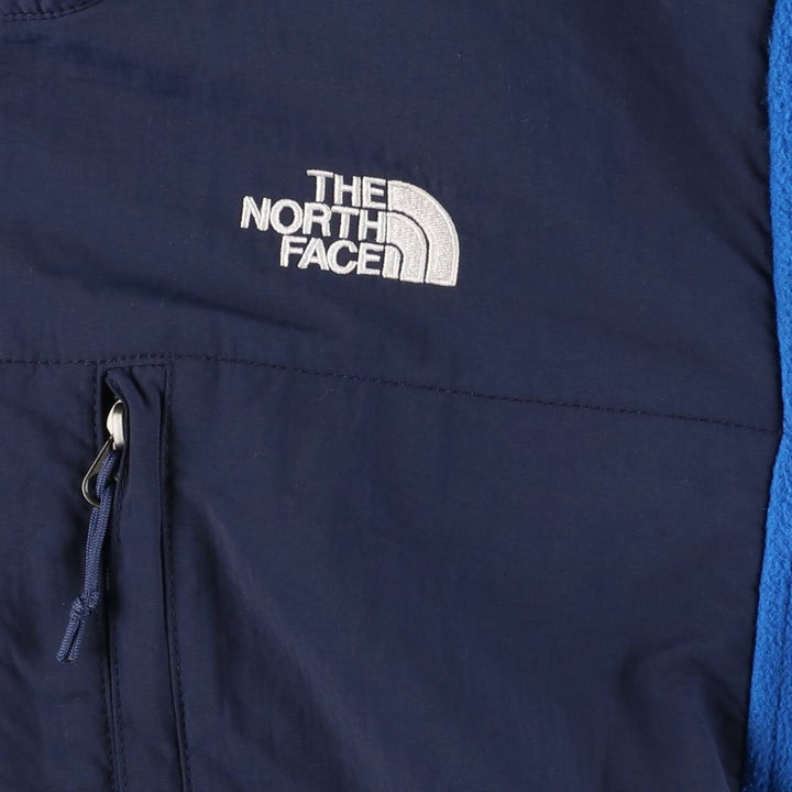 THE NORTH FACE Denali Jacket, Nylon x Fleece Jacket, Men's S Size recycled polyester blue type Vintage Second Hand