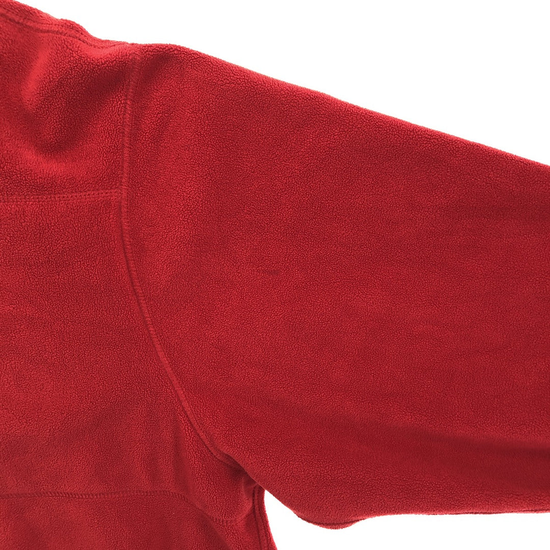 Ralph Lauren POLO SPORT Men's Fleece Jacket, Size XXL polyester red type Vintage Second Hand