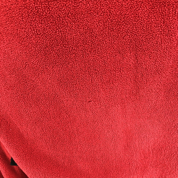 Ralph Lauren POLO SPORT Men's Fleece Jacket, Size XXL polyester red type Vintage Second Hand