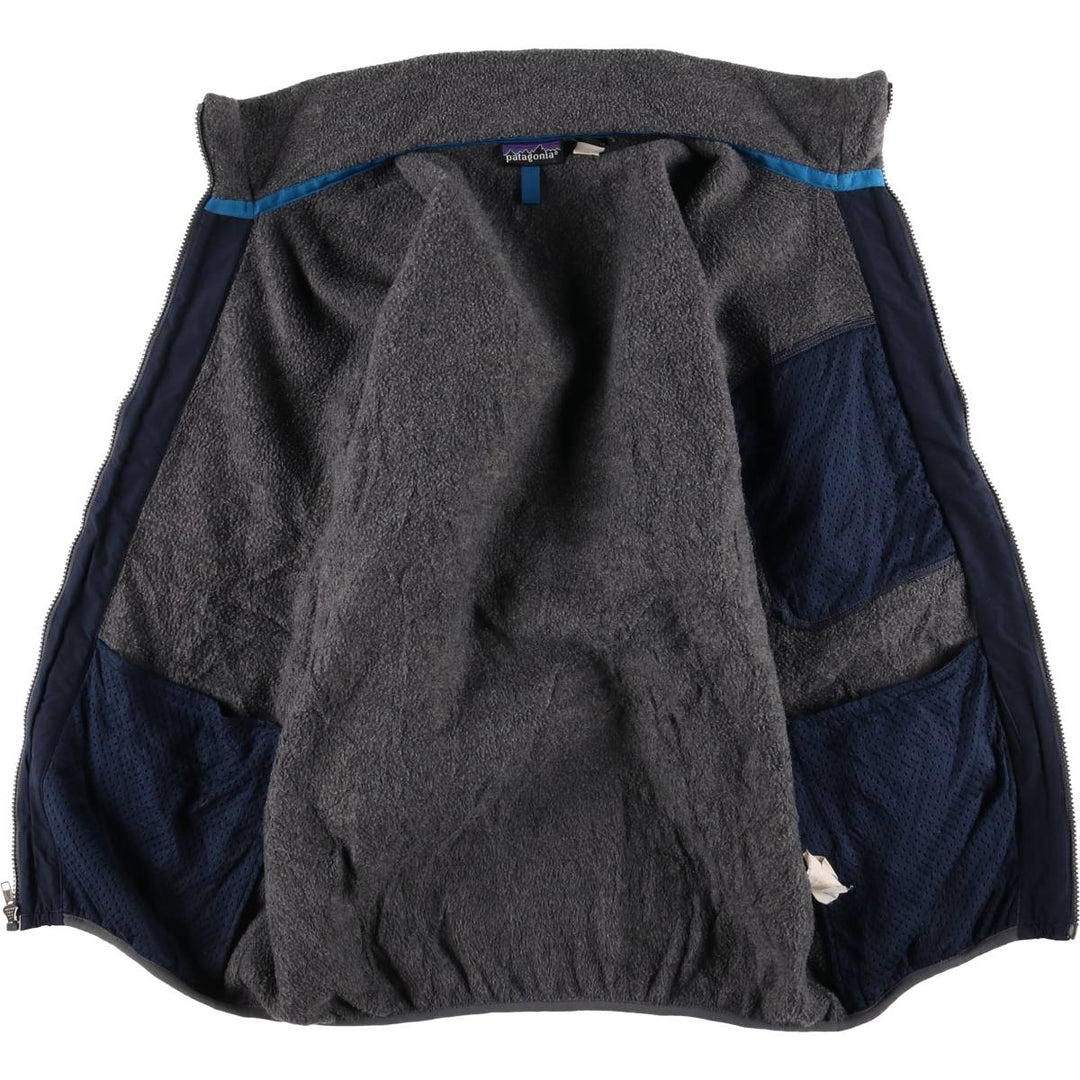 Vintage 1980s-1990'S Patagonia STY25021 Fleece Jacket, Made in USA, Men's Size L unclear gray type Vintage Second Hand