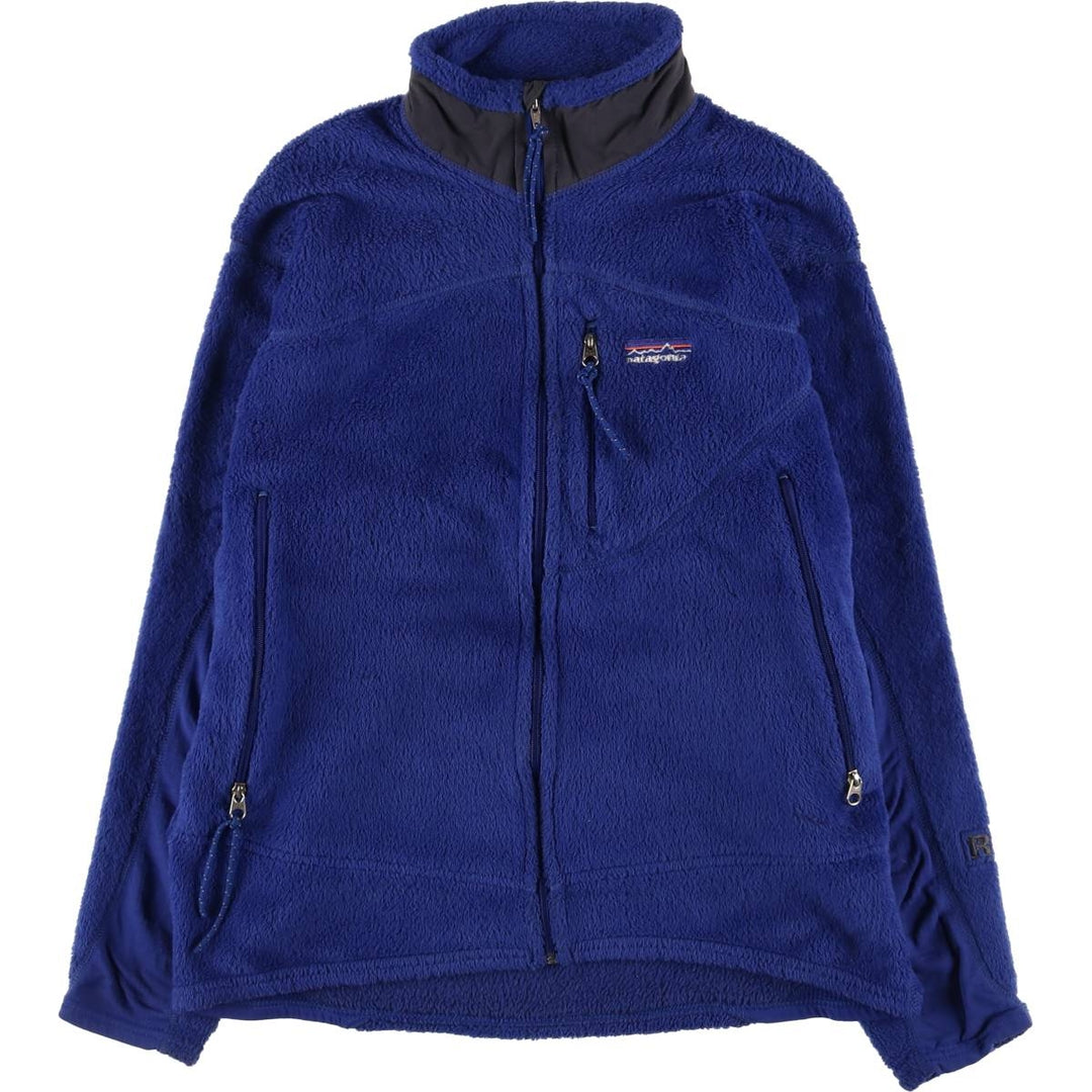 2000'S Patagonia Regulator R2 Fleece Jacket (25131FA01), Made in USA, Men's Size Medium polyester blue type Vintage Second Hand