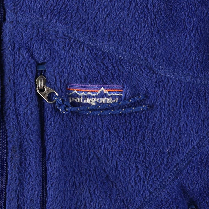 2000'S Patagonia Regulator R2 Fleece Jacket (25131FA01), Made in USA, Men's Size Medium polyester blue type Vintage Second Hand