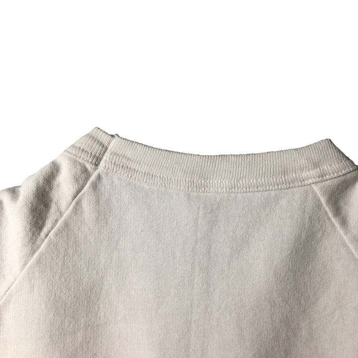 FABEC Printed Sweatshirt, Made in Canada, Men's Size L polyester white type Vintage Second Hand