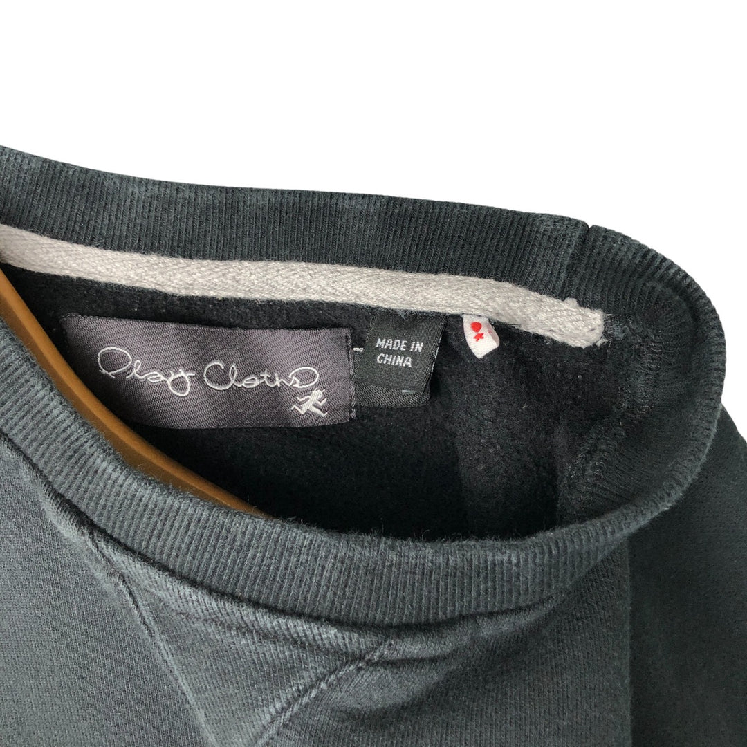 Vintage Play Cloths Men's Large Sweatshirt cotton black type Vintage Second Hand
