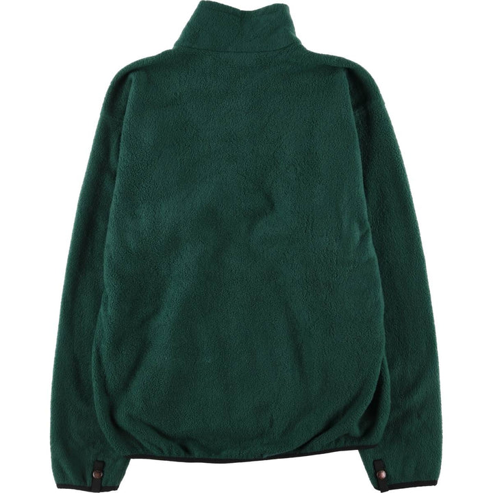 90'S The North Face Vintage Fleece Jacket, Men's Size Medium polyester green type Vintage Second Hand