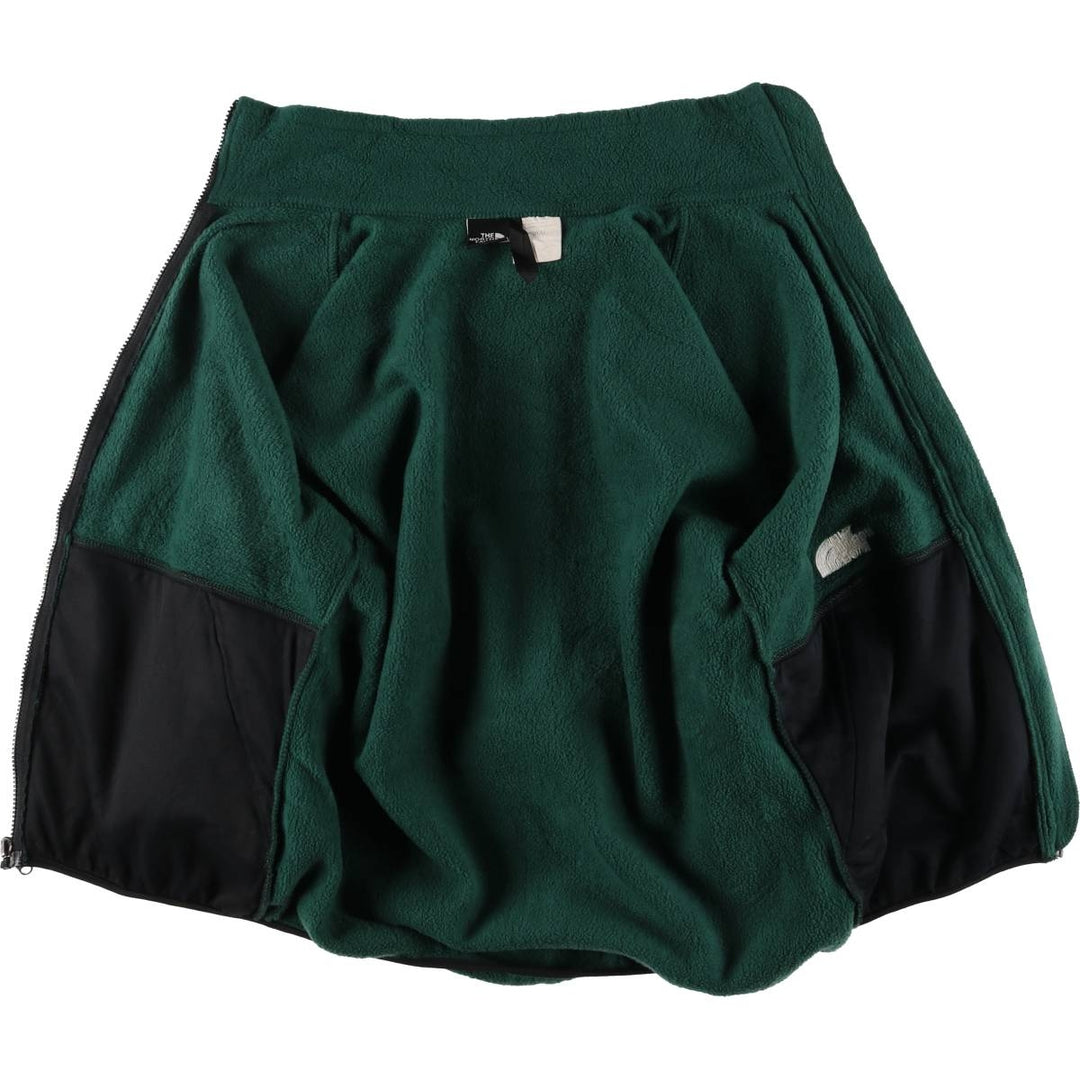 90'S The North Face Vintage Fleece Jacket, Men's Size Medium polyester green type Vintage Second Hand