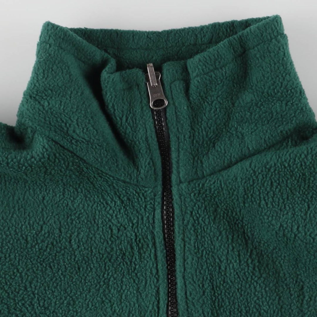 90'S The North Face Vintage Fleece Jacket, Men's Size Medium polyester green type Vintage Second Hand