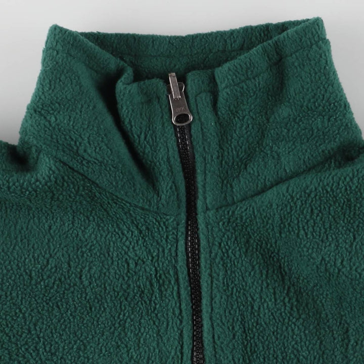 90'S The North Face Vintage Fleece Jacket, Men's Size Medium polyester green type Vintage Second Hand