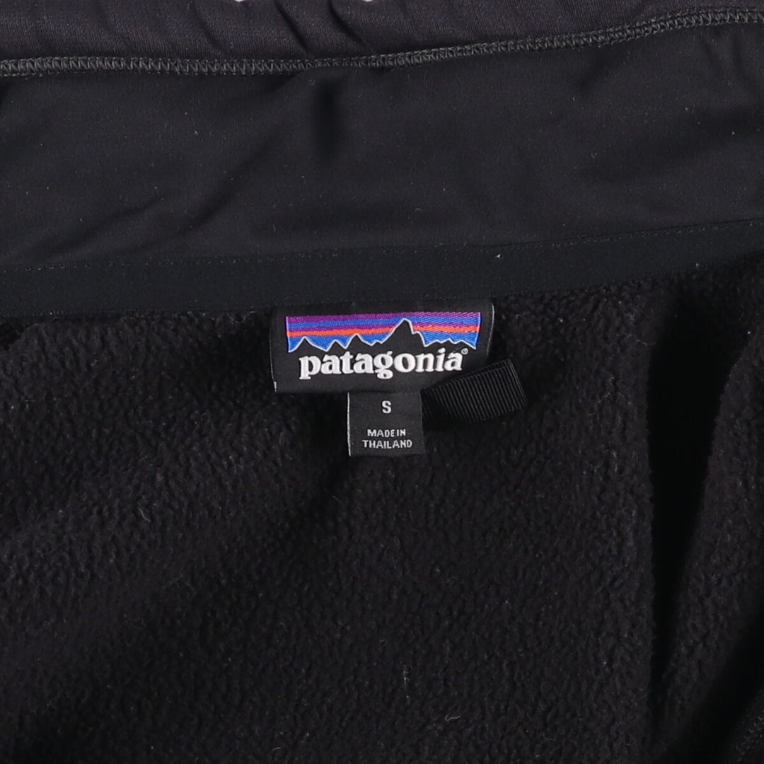 Patagonia 25935FA15 Fleece Jacket, Women's, Size Small polyester black type Vintage Second Hand