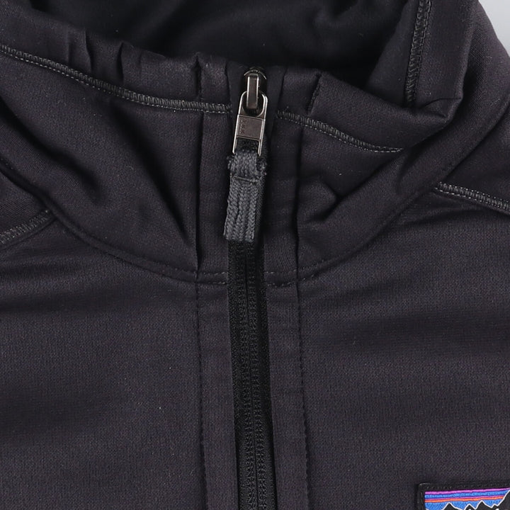 Patagonia 25935FA15 Fleece Jacket, Women's, Size Small polyester black type Vintage Second Hand