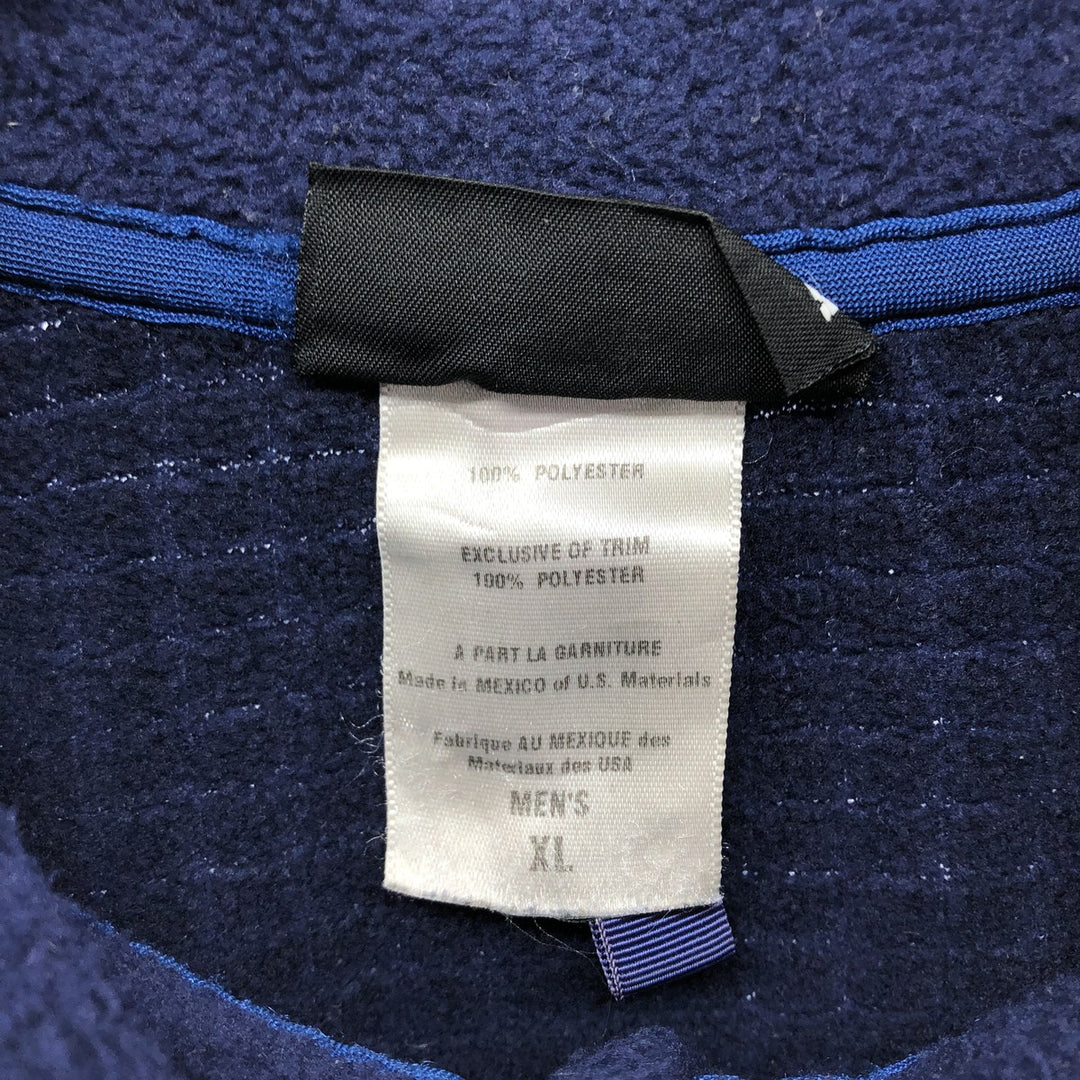 00'S Patagonia R3 RADIANT JACKET 25302F4 fleece jacket, men's XL size polyester navy blue type Vintage Second Hand