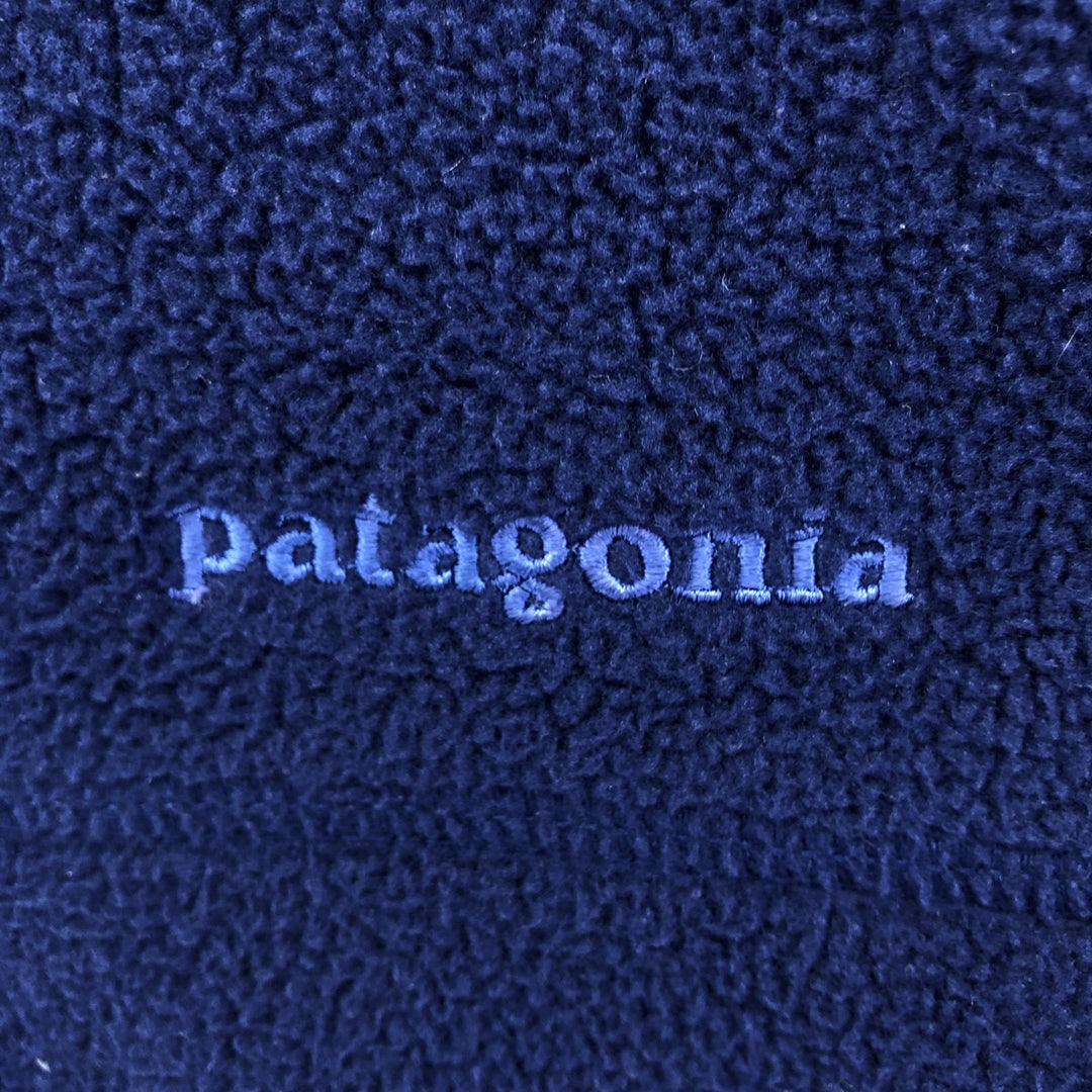 00'S Patagonia R3 RADIANT JACKET 25302F4 fleece jacket, men's XL size polyester navy blue type Vintage Second Hand