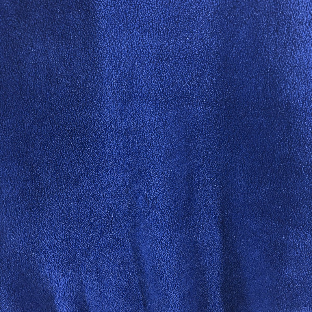 Ralph Lauren POLO by Ralph Lauren Half-Zip Fleece Pullover, Men's Size L polyester blue type Vintage Second Hand