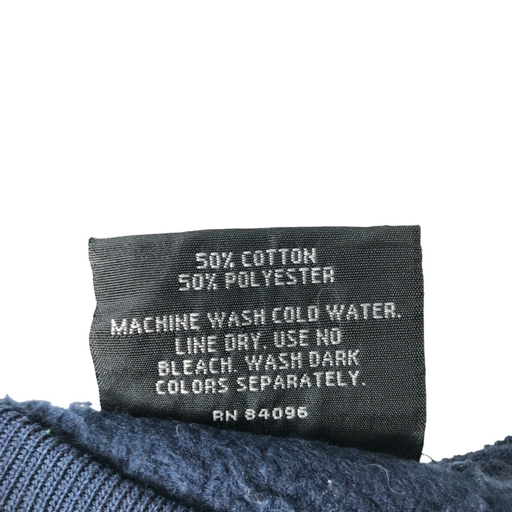 B Wear sweatshirt, Made in USA, Men's Size L cotton navy blue type Vintage Second Hand