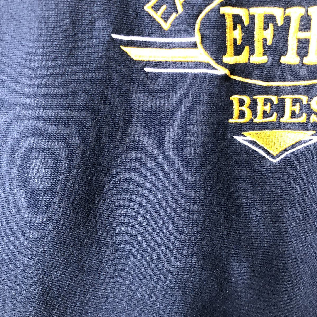 B Wear sweatshirt, Made in USA, Men's Size L cotton navy blue type Vintage Second Hand