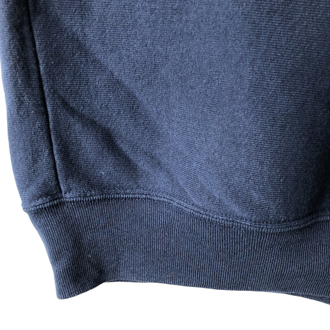 B Wear sweatshirt, Made in USA, Men's Size L cotton navy blue type Vintage Second Hand