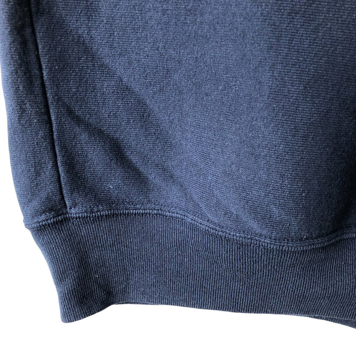 B Wear sweatshirt, Made in USA, Men's Size L cotton navy blue type Vintage Second Hand