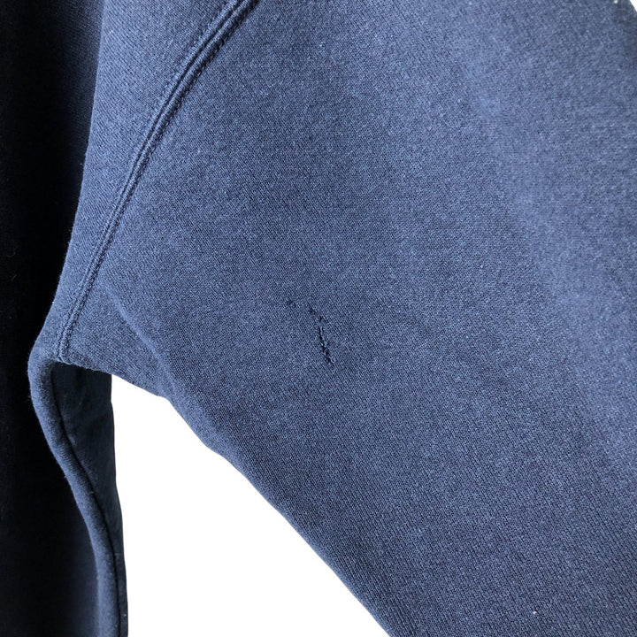 B Wear sweatshirt, Made in USA, Men's Size L cotton navy blue type Vintage Second Hand