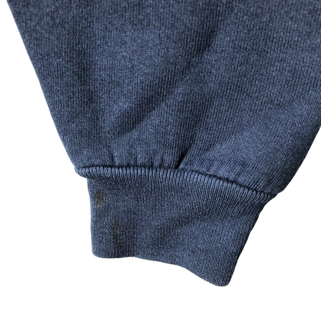 B Wear sweatshirt, Made in USA, Men's Size L cotton navy blue type Vintage Second Hand