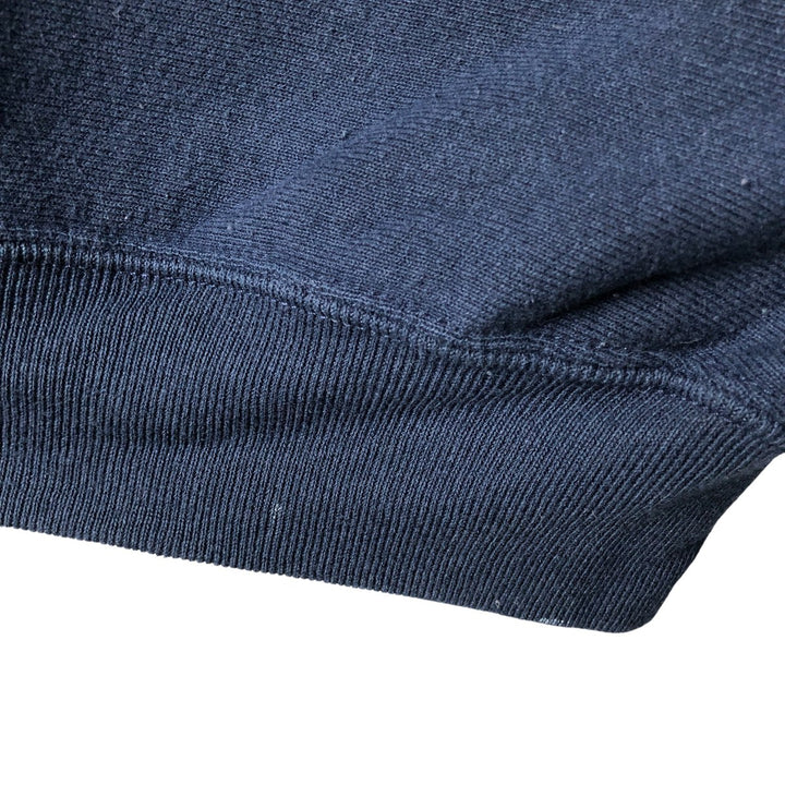 B Wear sweatshirt, Made in USA, Men's Size L cotton navy blue type Vintage Second Hand