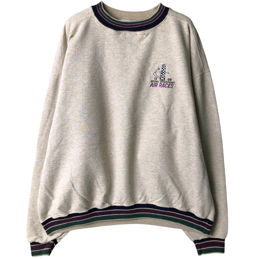 LOVING sweatshirt, Made in USA, Men's XL cotton Beige type Vintage Second Hand