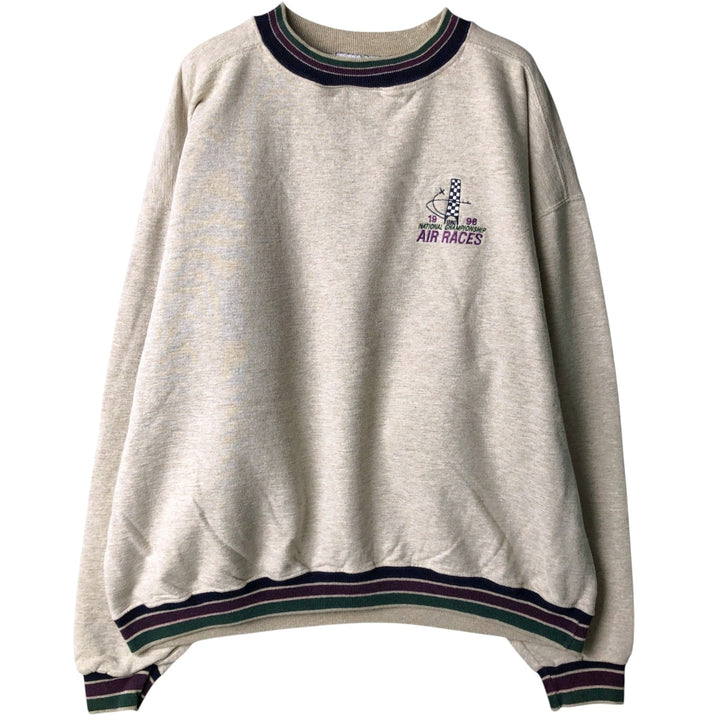 LOVING sweatshirt, Made in USA, Men's XL cotton Beige type Vintage Second Hand