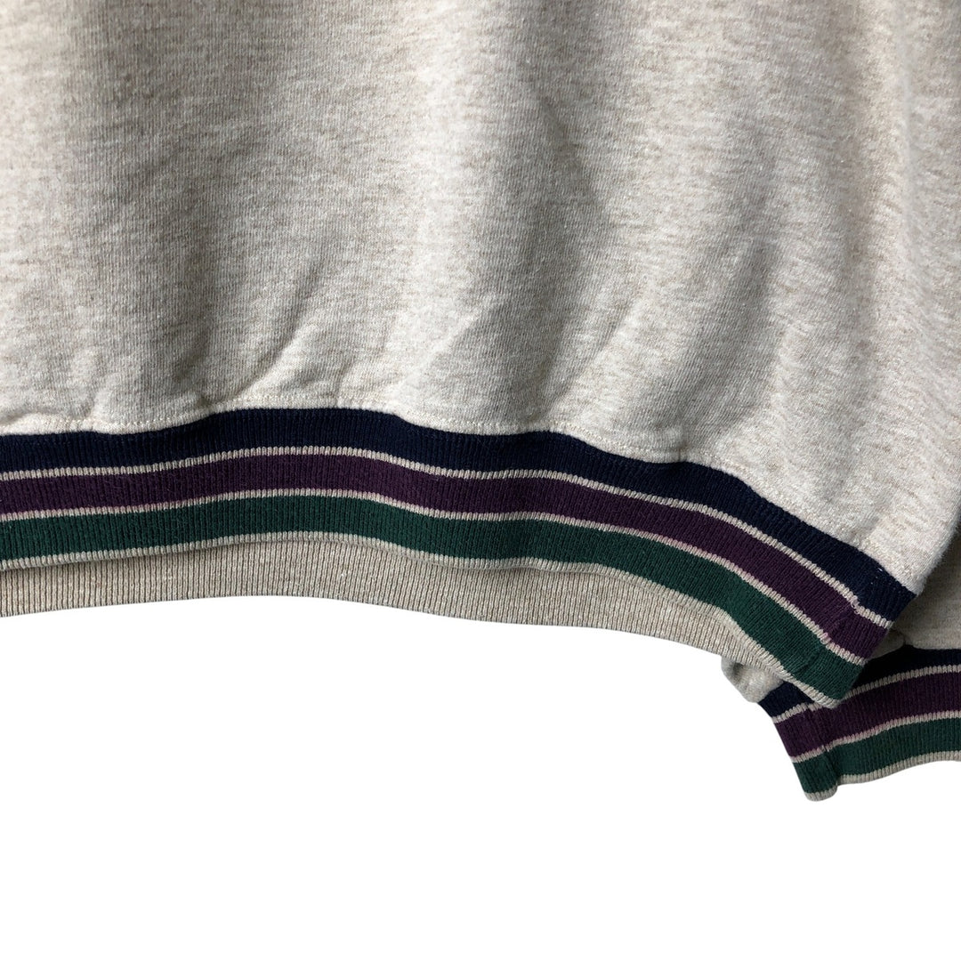 LOVING sweatshirt, Made in USA, Men's XL cotton Beige type Vintage Second Hand