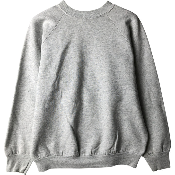 90'S Fruit of the Loom printed sweatshirt, made in the USA, men's size L, vintage cotton white type Vintage Second Hand