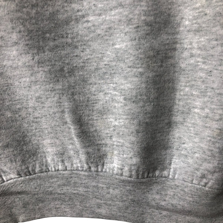 90'S Fruit of the Loom printed sweatshirt, made in the USA, men's size L, vintage cotton white type Vintage Second Hand