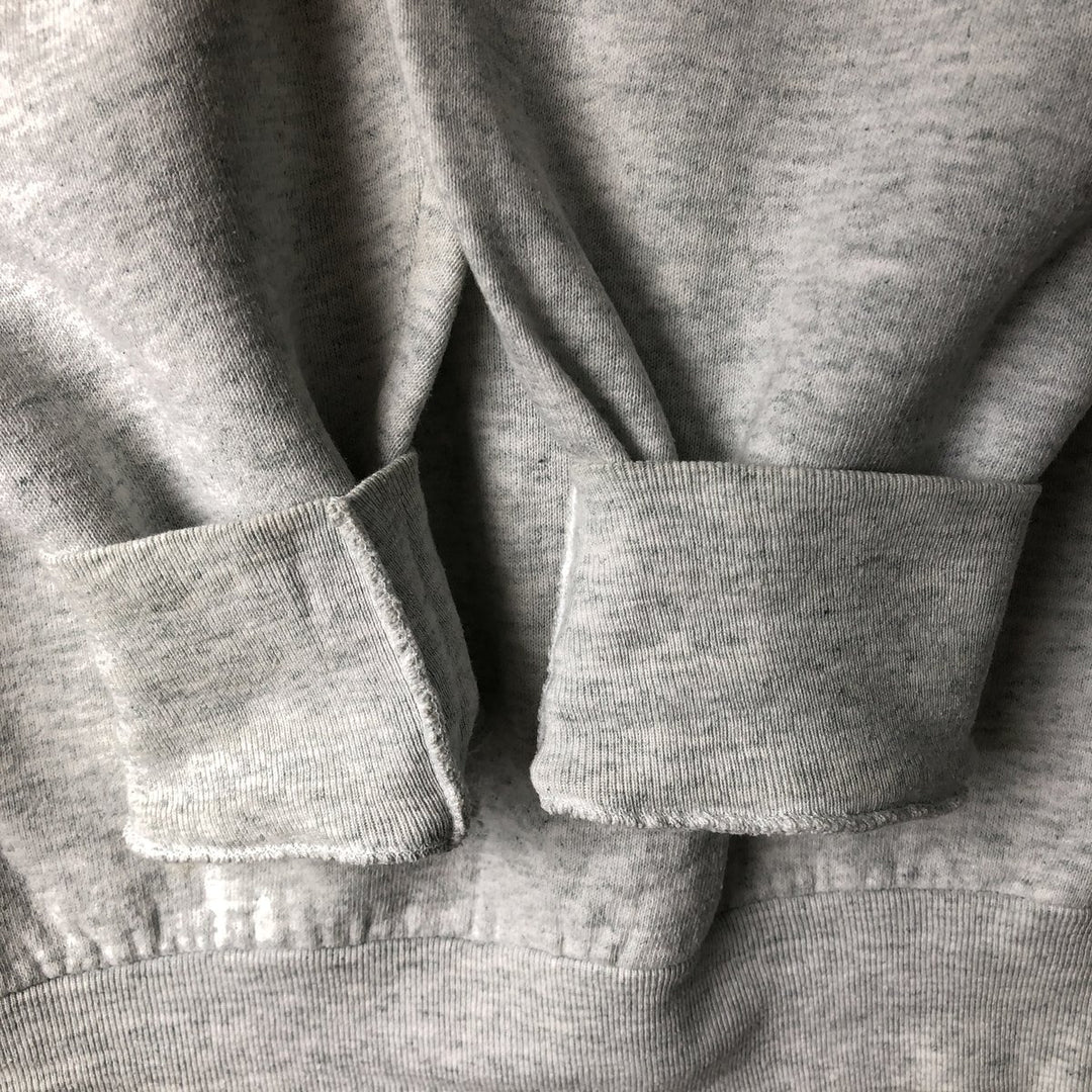 90'S Fruit of the Loom printed sweatshirt, made in the USA, men's size L, vintage cotton white type Vintage Second Hand