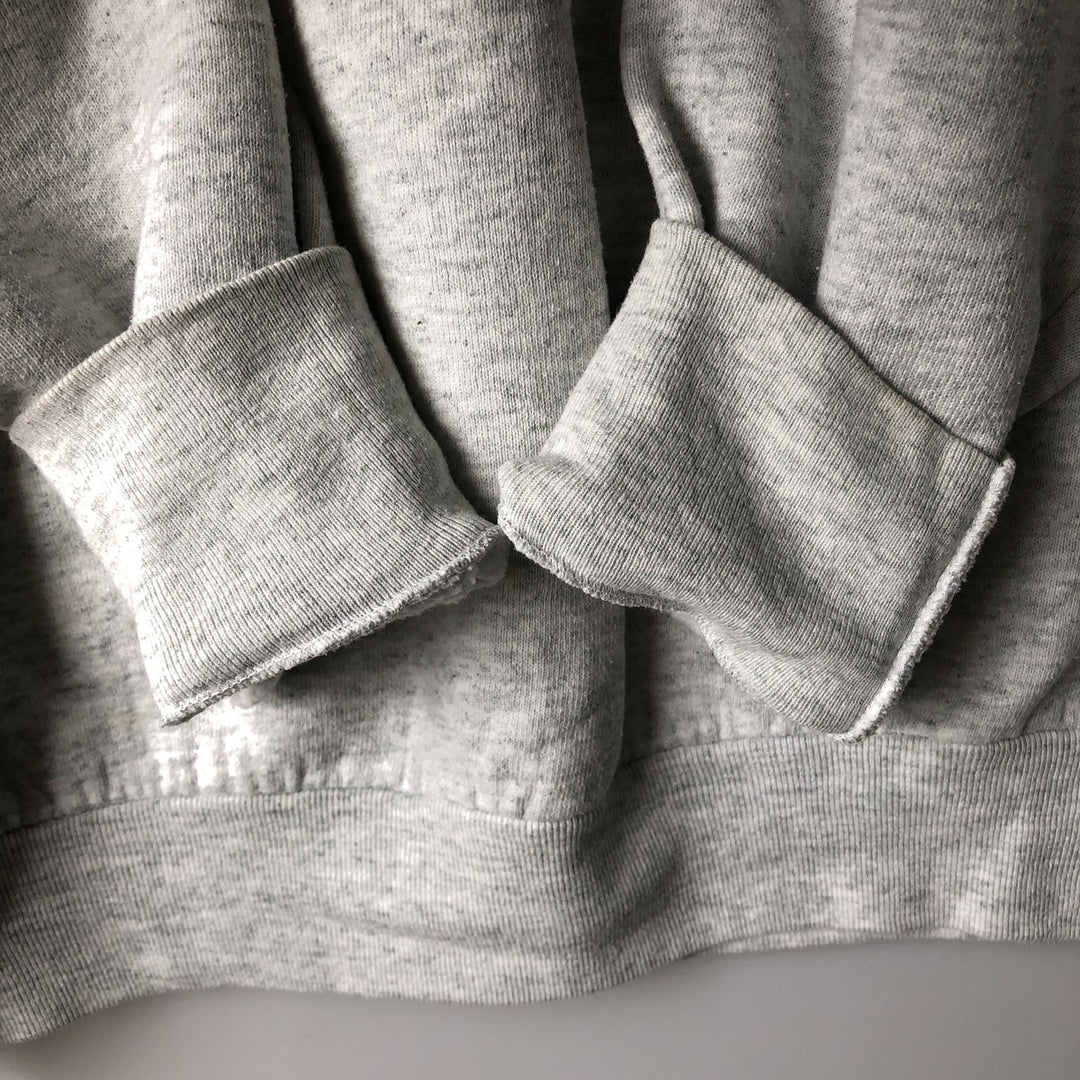90'S Fruit of the Loom printed sweatshirt, made in the USA, men's size L, vintage cotton white type Vintage Second Hand