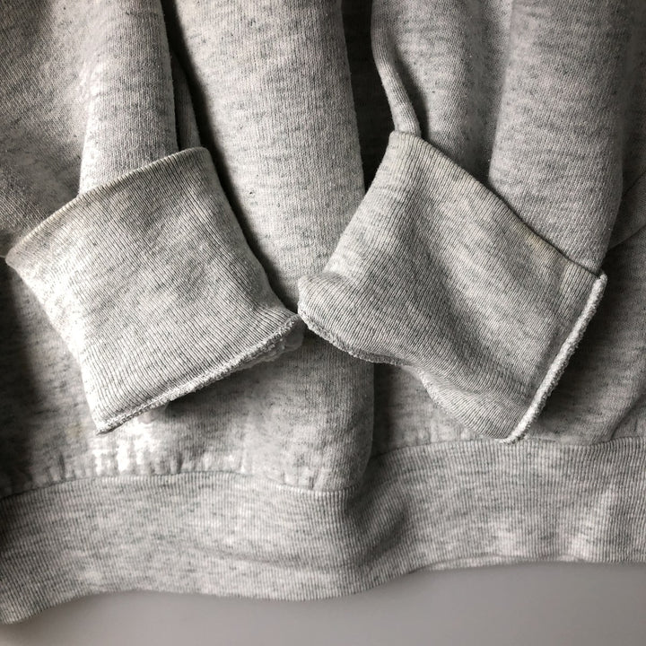 90'S Fruit of the Loom printed sweatshirt, made in the USA, men's size L, vintage cotton white type Vintage Second Hand