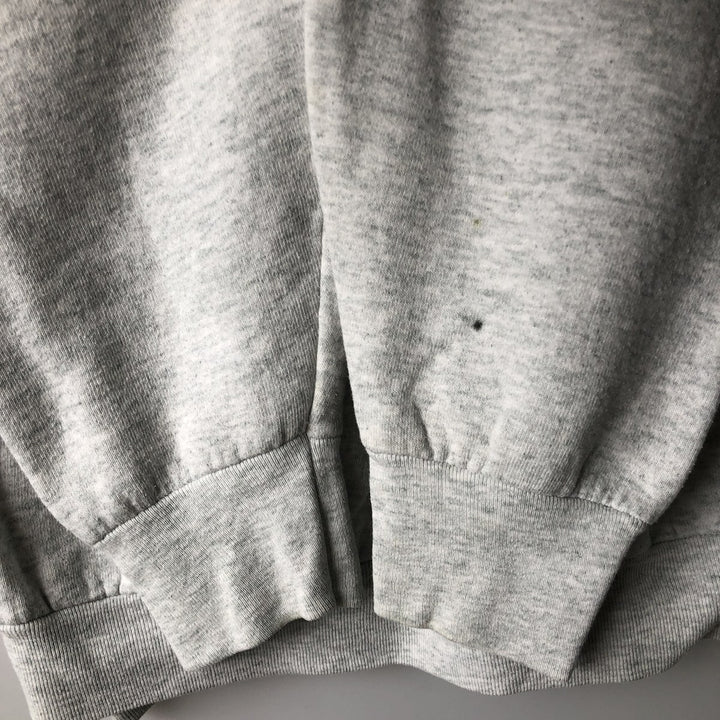 90'S Fruit of the Loom printed sweatshirt, made in the USA, men's size L, vintage cotton white type Vintage Second Hand