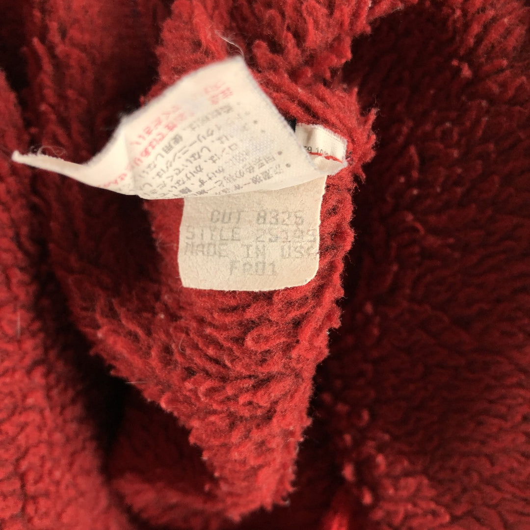 2000'S Patagonia Regulator R2 25195FA01 Half-Zip Fleece Pullover, Made in USA, Men's Size L unclear red type Vintage Second Hand